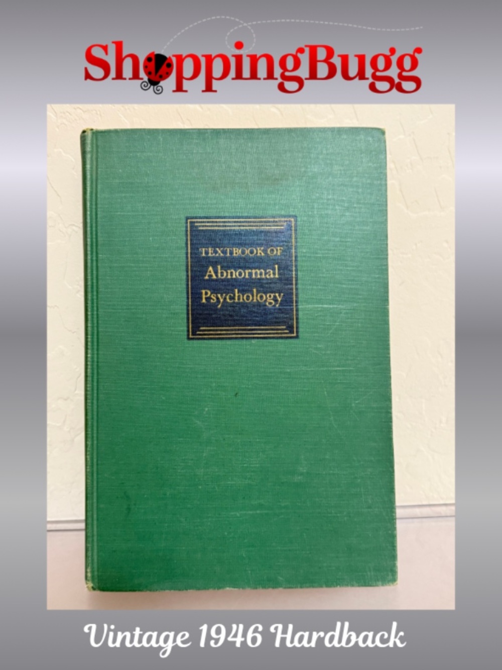 Textbook of Abnormal Psychology Landis Bolles 1946 Macmillan Hardcover (SB1641)